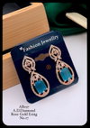 19 AB AD Dimaond Fancy Party Wear Earrings Manufacturers
